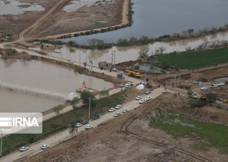 سیلاب‌های ورودی به خوزستان تا نیمه فروردین قابل کنترل است