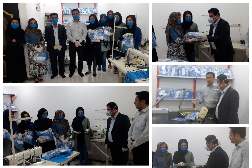 اهداء ۲هزار ماسک بهداشتی به کارکنان شهرداری شوش