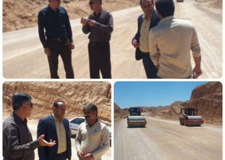 بازدید فرماندارشهرستان امیدیه ازجاده امیدیه به جایزان
