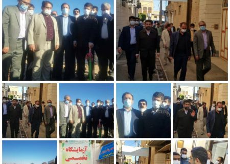 افتتاح آزمایشگاه ویژه کرونا در سفر یک روزه استاندارخوزستان و هیئت همراه به شهرستان بهبهان