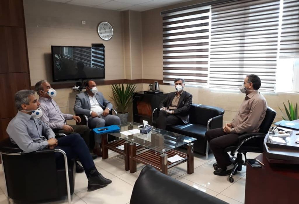 دیدارفرماندارشهرستان امیدیه بادو مدیرکل استان خوزستان