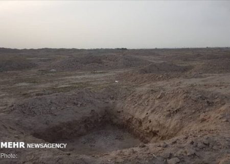 هجوم بی امان حفاران به یک محوطه تاریخی شوش
