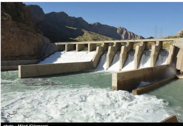 رهاسازی آب از سد مارون بهبهان