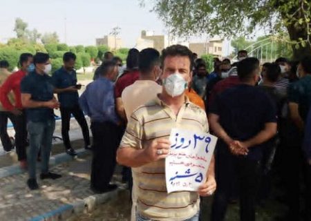 تداوم اعتصاب کارگران نیشکر هفت‌تپه