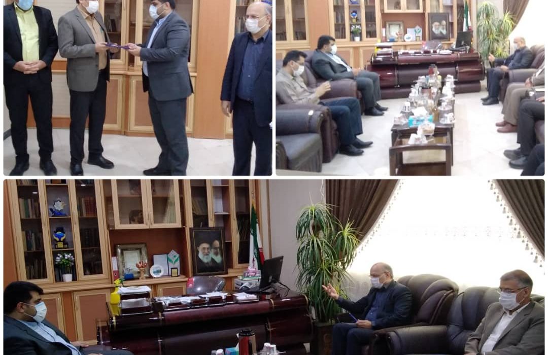 آیین تکریم و معارفه رئیس جدید اداره گاز شهرستان هندیجان برگزار شد