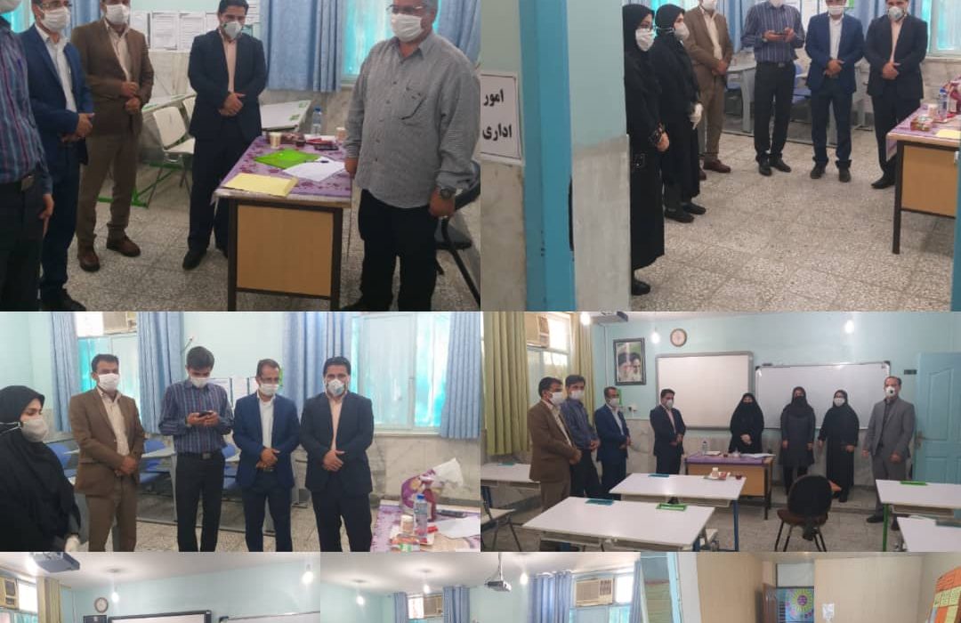 مصاحبه حضوری فرهنگیان متقاضی پست مدیریت مدارس شهرستان امیدیه آغاز شد