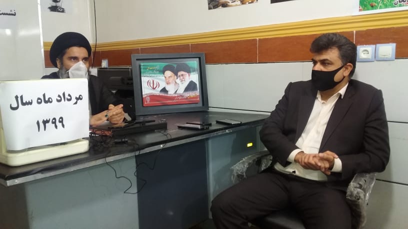 دیدار فرماندار هندیجان با امام جمعه شهرستان به مناسبت ۵ مردادماه