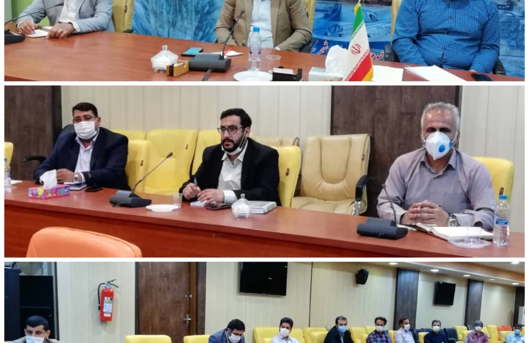 جلسه شورای جهاد کشاورزی بندر ماهشهر به ریاست آریا زنگنه معاون فرماندار برگزار گردید