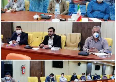 جلسه شورای جهاد کشاورزی  بندر ماهشهر به ریاست آریا زنگنه معاون فرماندار برگزار گردید
