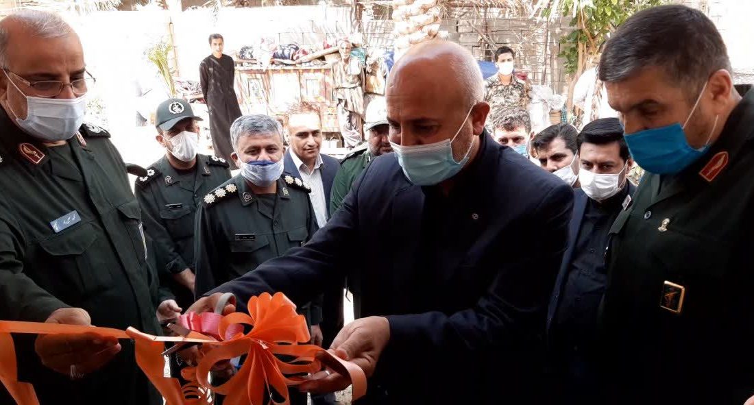 آیین افتتاح پروژه های محرومیت زدایی در شهرستان شادگان بمناسبت هفته دفاع مقدس