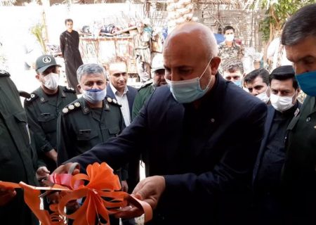 آیین افتتاح پروژه های محرومیت زدایی در شهرستان شادگان بمناسبت هفته دفاع مقدس