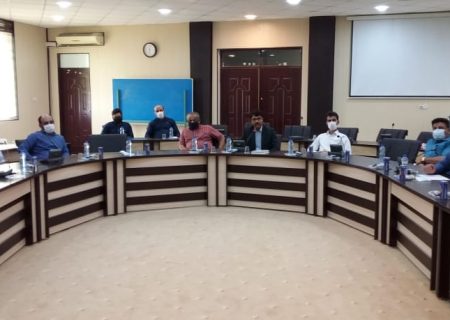 نشست مدیر تعاونهای  شهرستان هندیجان با حبیب آغاجری نماینده شهرستان بندر هندیجان ماهشهروامیدیه درمجلس شورای اسلامی