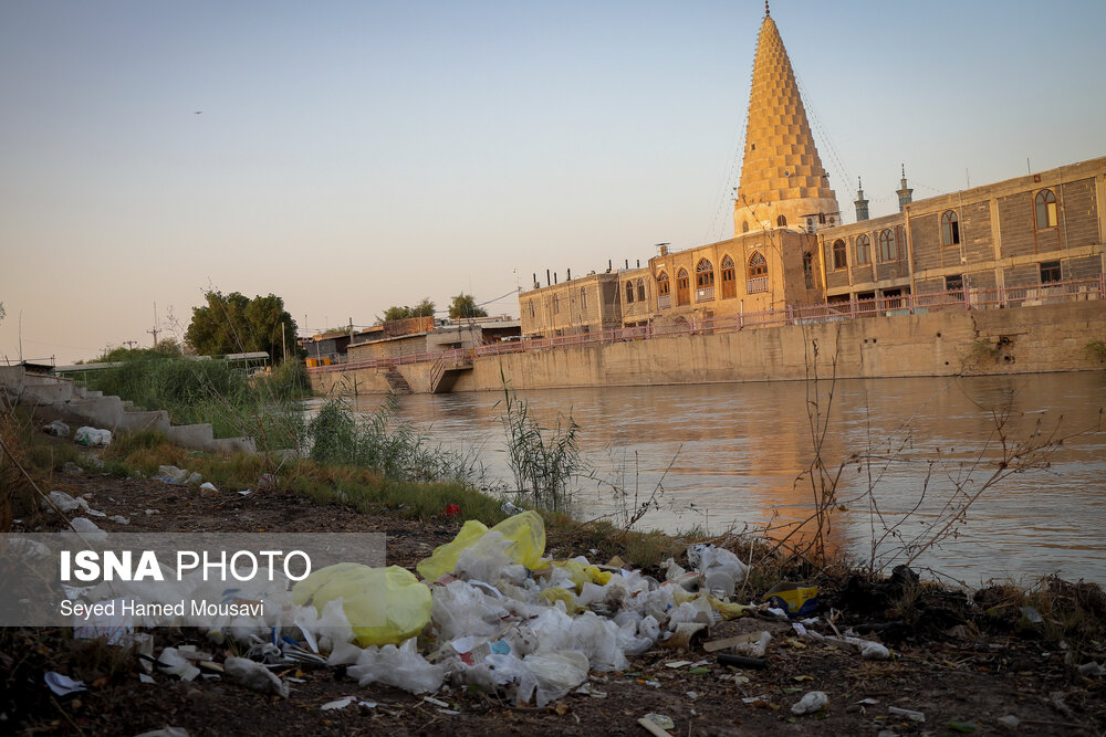 مشکلات زیست محیطی رودخانه شاوور-شوش