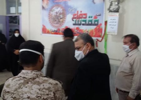 نواخته شدن زنگ مقاومت به مناسبت هفته دفاع مقدس در بندرهندیجان