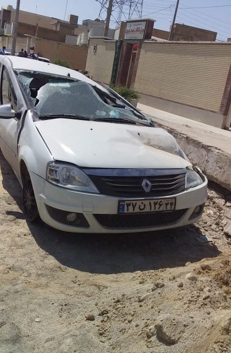 تخریب دیوار مجاور درمانگاه شهید بهروزی بهبهان حادثه آفرید