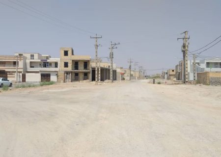 فاضلاب سایت ۵۵ هکتاری مسکن مهر امیدیه ساماندهی می‌شود