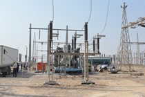 راه‌اندازی پست برق سیار در هفت‌تپه