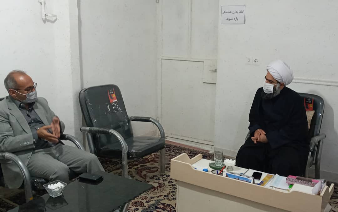 مدیرعامل شرکت پاک‌چوب با امام جمعه شوش دیدار کرد