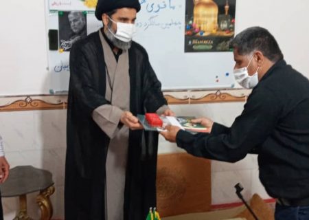 مسول ستادعتبات عالیات هندیجان سند افتخاراهدا گردید