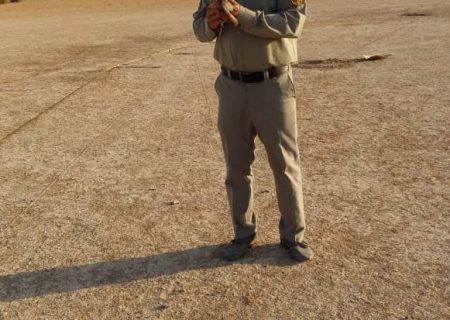 تخریب ۲ باب کوه توسط یگان حفاظت محیط زیست شهرستان هندیجان