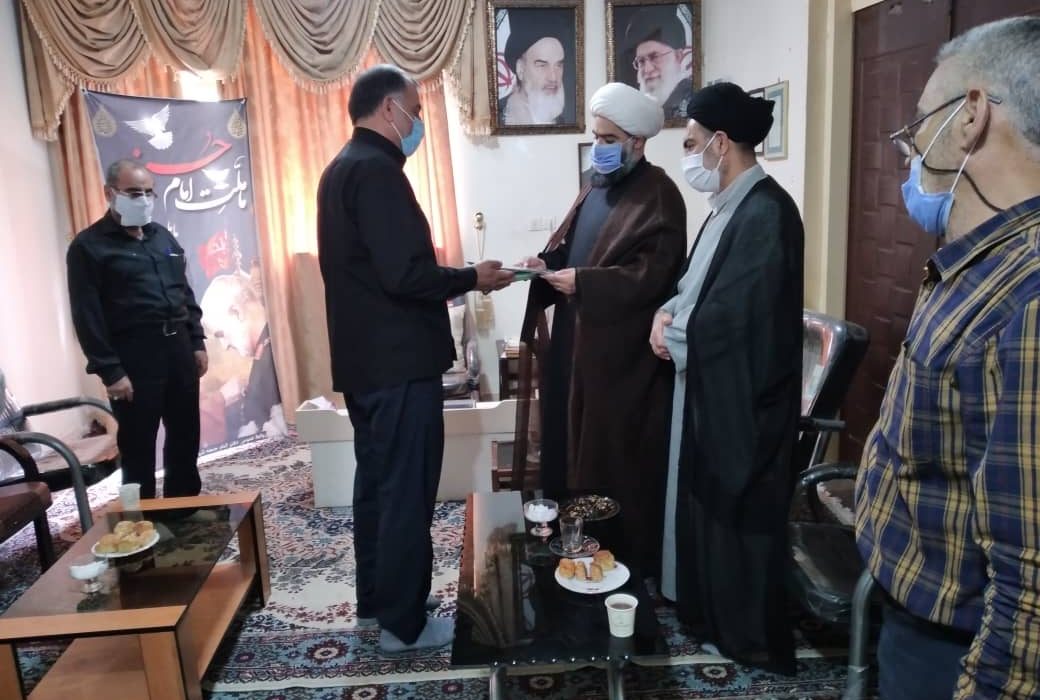 تودیع و معارفه مسئولین قبلی و فعلی ستادبازسازی عتبات عالیات شهرستان شوش