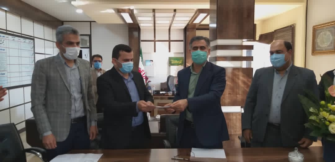 صبح امروز بخشدارمرکزی شهرستان امیدیه معارفه شد