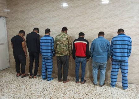 سارقان مسلح در دام پلیس شوش