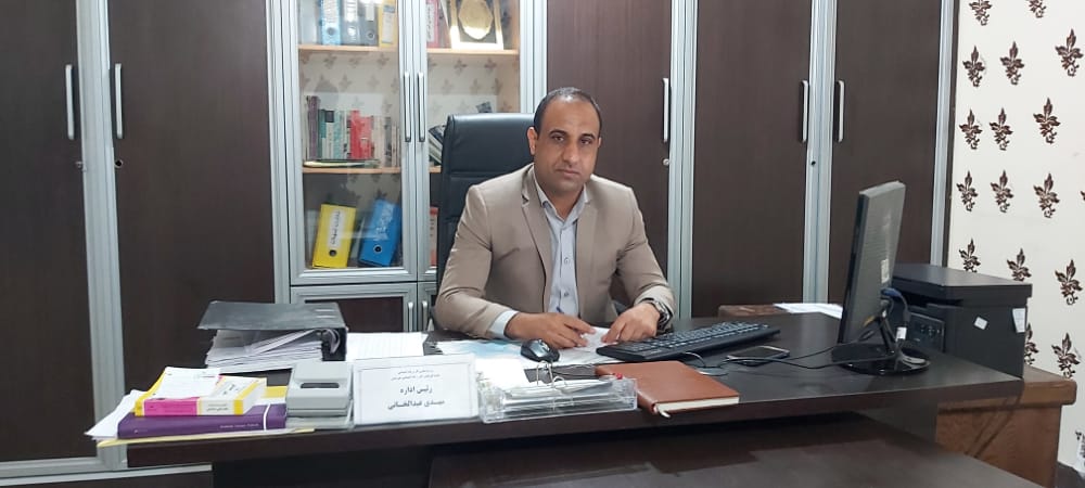مهدی عبدالخانی سرپرست اداره تعاون کار و رفاه اجتماعی  شوش شد