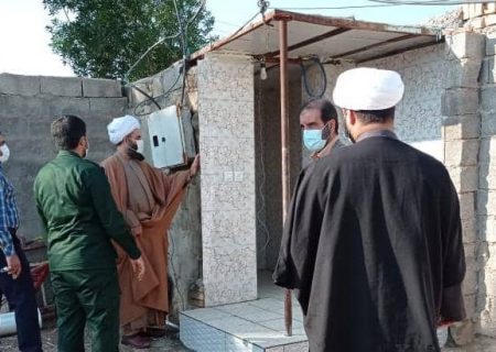 پیگیری مراحل بهسازی منازل مسکونی خانواده‌های دارای افراد معلول روستای عبید بخش فتح‌المبین از سوی امام جمعه شوش