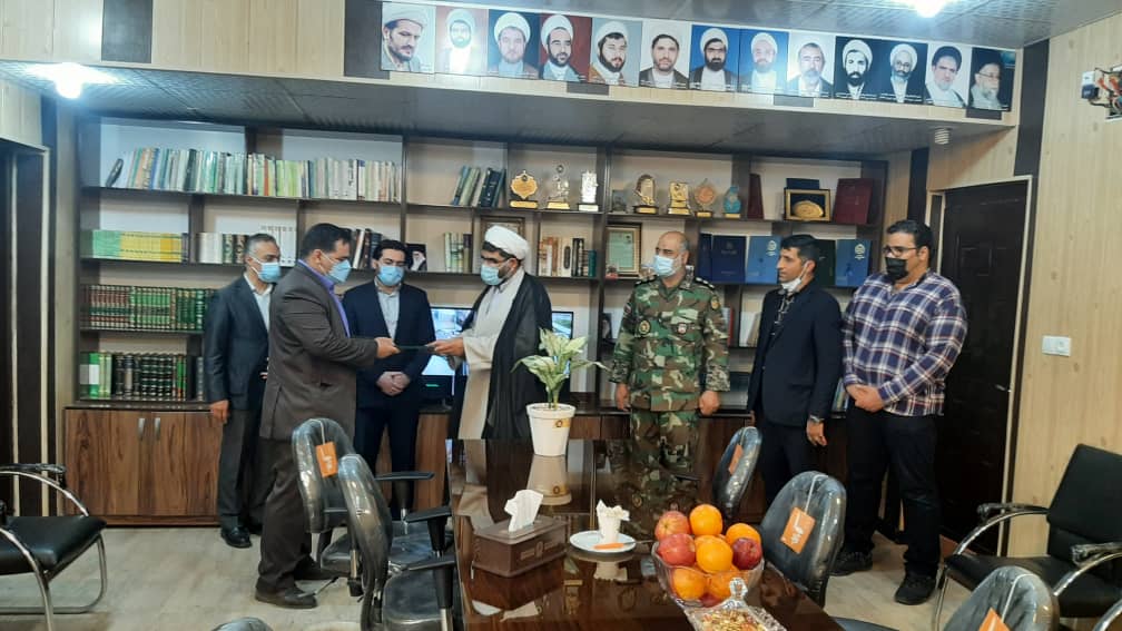 هیأت جودو و دفاع شخصی کلانشهر اهواز با جانباز معزز حادثه تروریستی ۳۱ شهریور دیدار و تجلیل نمود