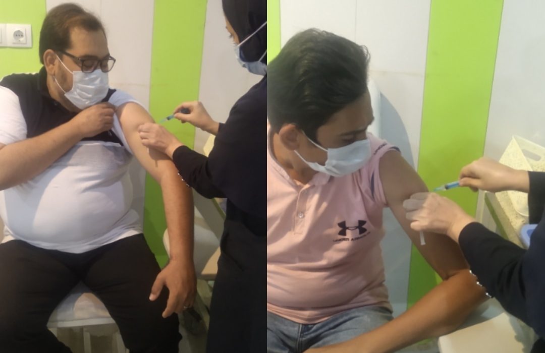 بیماران تالاسمی شوش واکسن کرونا دریافت کردند