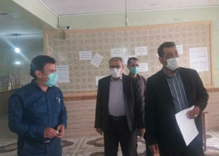 بازدید کارشناسان سازمان آموزش وپرورش استان ازمحل برگزاری امتحانات شهرستان هندیجان