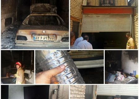 یک منزل مسکونی توسط یکی از اعضا خانواده شوش به آتش کشیده شد