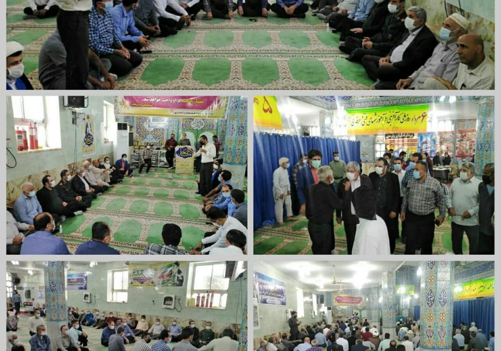 فرماندار آغاجاری: برپایی میز خدمت جهت پاسخگویی به مشکلات مردم آغاجاری در مسجد جامع برگزارشد
