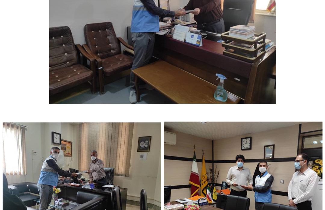 تقدیر از سه اداره برتر هندیجان در رعایت پروتکلهای بهداشتی مقابله با کرونا