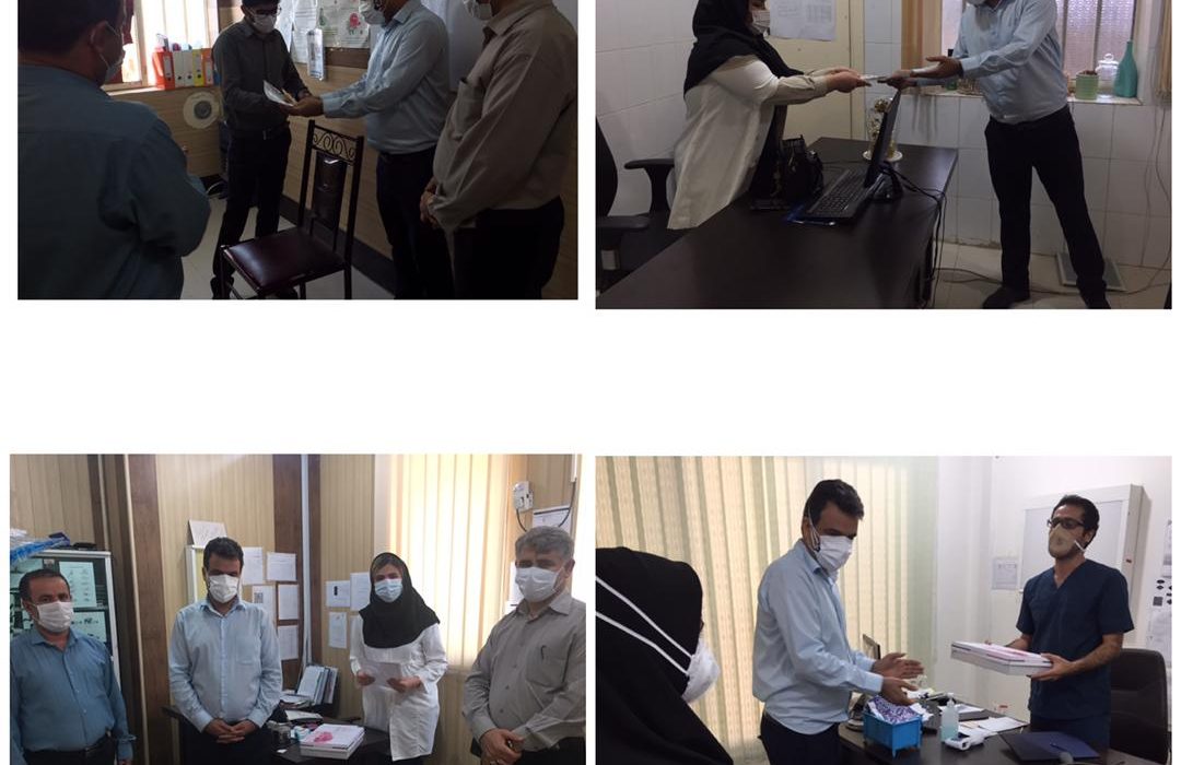 تجلیل وتقدیر از پزشکان مدافع سلامت هندیجان به مناسبت گرامیداشت روز پزشک