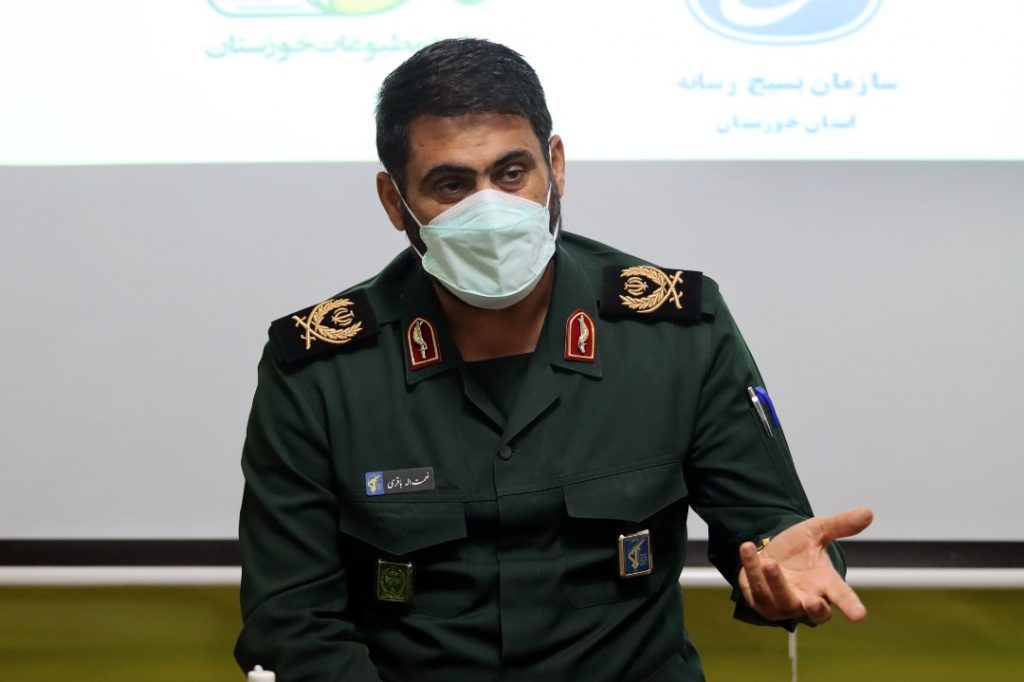 جانشین فرمانده سپاه ولیعصر (عج) خوزستان: خبرنگاران در راستای مقابله با تهدیدات دشمن روشنگری کنند