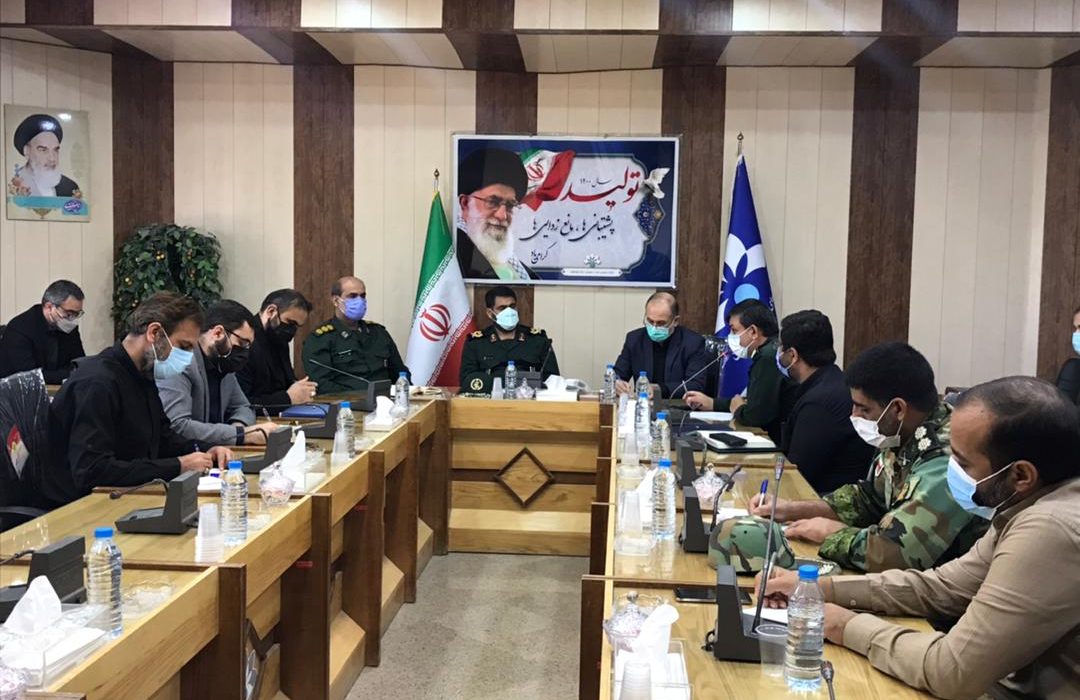برگزاری نشست هماهنگی  برنامه های هفته دفاع مقدس با حضور سردار باقری