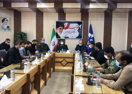 برگزاری نشست هماهنگی  برنامه های هفته دفاع مقدس با حضور سردار باقری