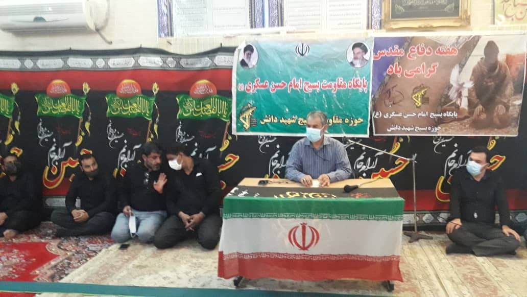 برگزاری خاطره گویی هشت سال دفاع مقدس توسط حوزه بسیج شهید دانش