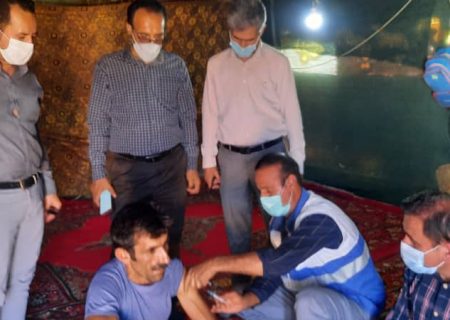 بیش از ۵۰ درصد عشایر شوش و کرخه واکسینه شدند