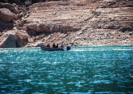 رهاسازی آب از سد مارون بهبهان با دبی ٧۵ مترمکعب برثانیه