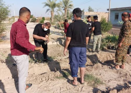 حرکت جهادی نوجوانان جهادگر گروه جهادی شهید علی خوردکه شهرک بهرام