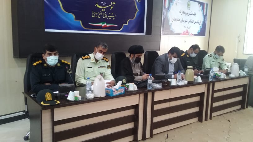 تکریم ومعارفه فرمانده انتظامی شهرستان هندیجان