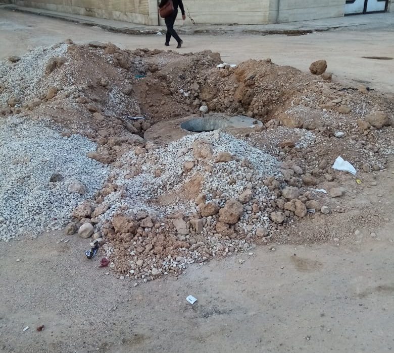 مشکلات سریالی کوچه های مقداد منطقه رسالت اهواز