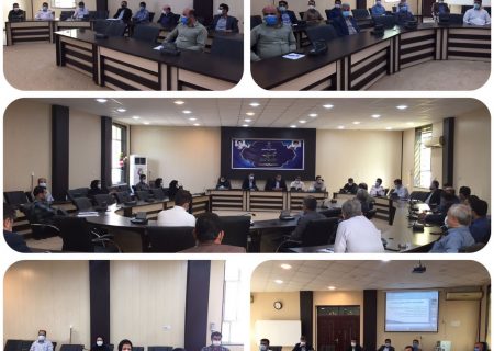 جلسه ستاد کرونا و شورای سلامت آبان ماه شهرستان هندیجان به صورت همزمان در سالن جلسات فرمانداری برگزار شد