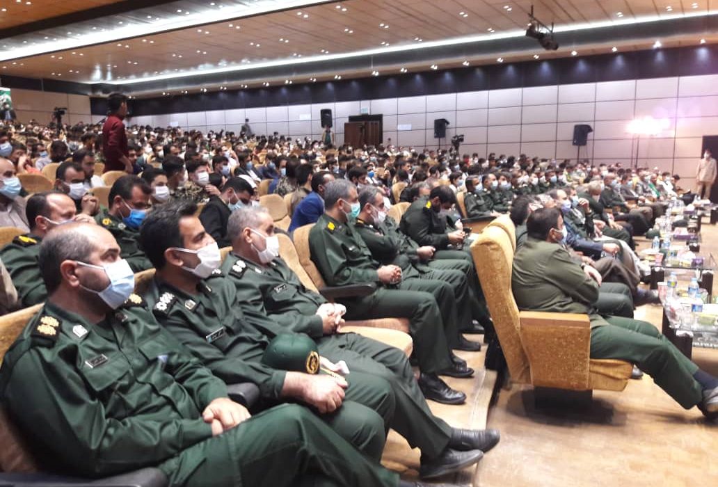حضور فرماندهان سپاه شوش و کرخه در رزمایش مقتدرانه جهادی بسیج استان خوزستان