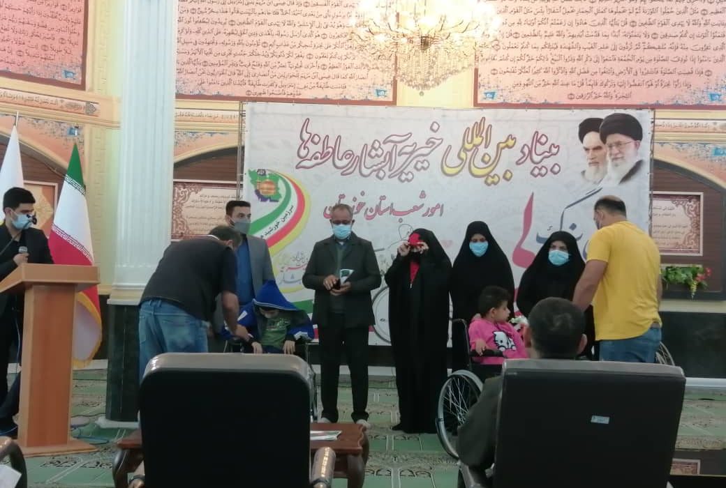 برگزاری رزمایش بزرگ همدلی به نفع معلولان استان خوزستان توسط بنیاد بین المللی خیریه آبشار عاطفه ها