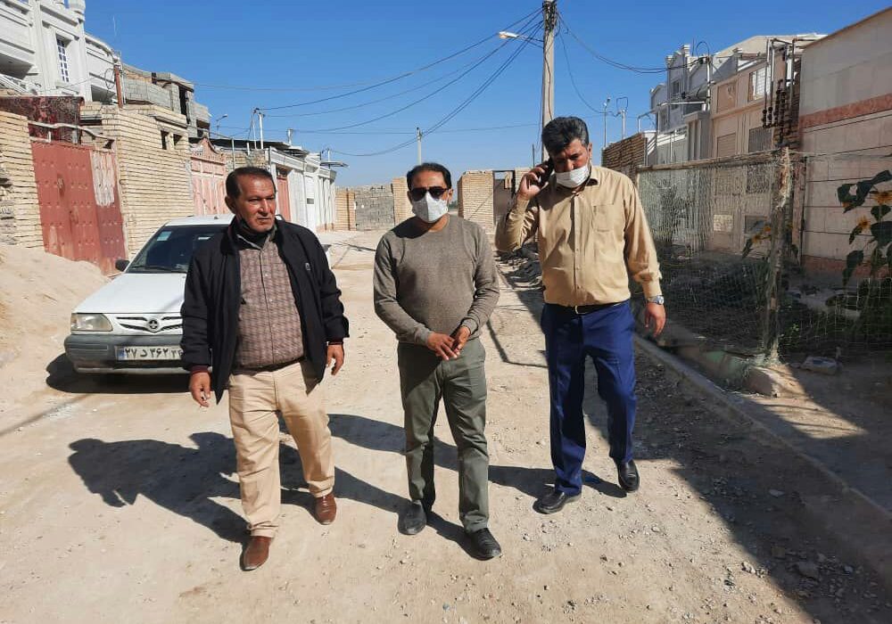 عملیات اجرایی بیس اساسی خیابان های مسکن مهر جنوبی هندیجان