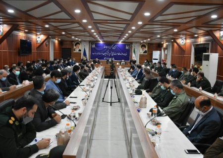 آیین تکریم و معارفه فرمانده حوزه مقاومت بسیج شهید تندگویان برگزار شد